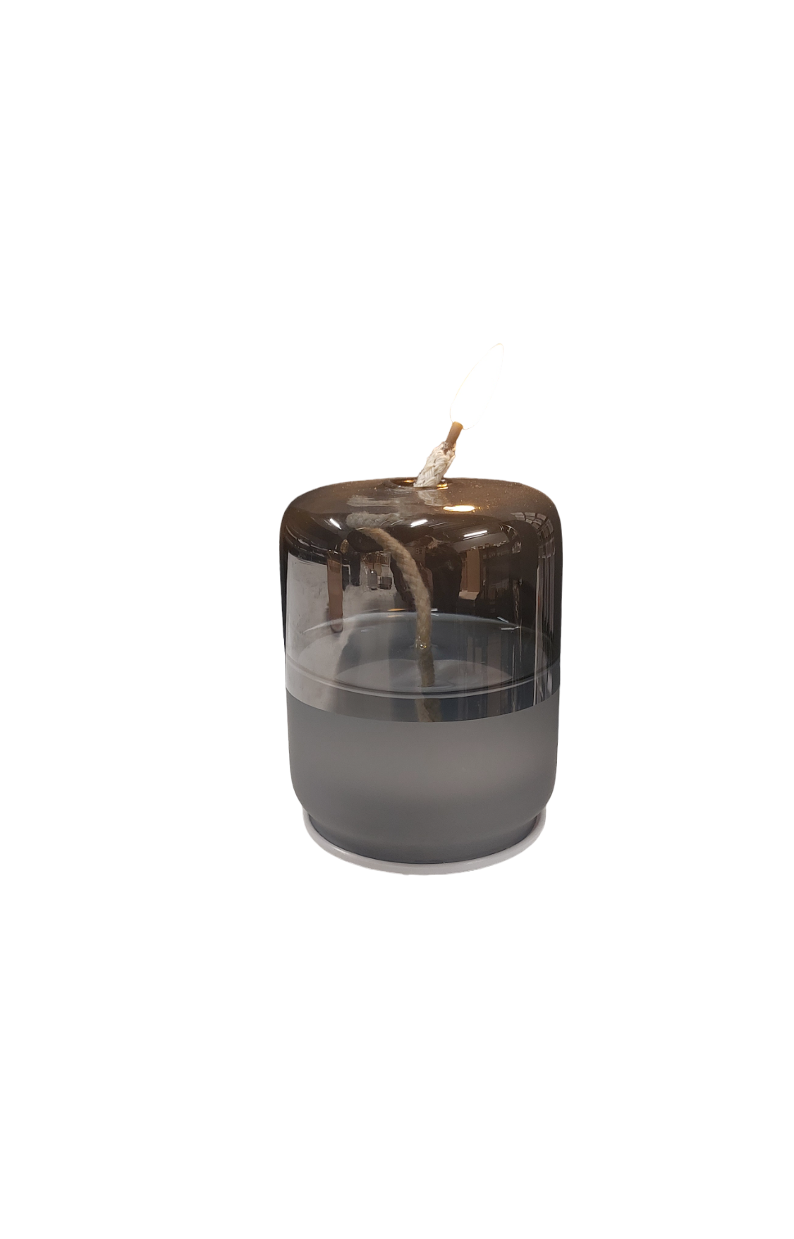 Led Olielamp smoke grey M | Mansion
