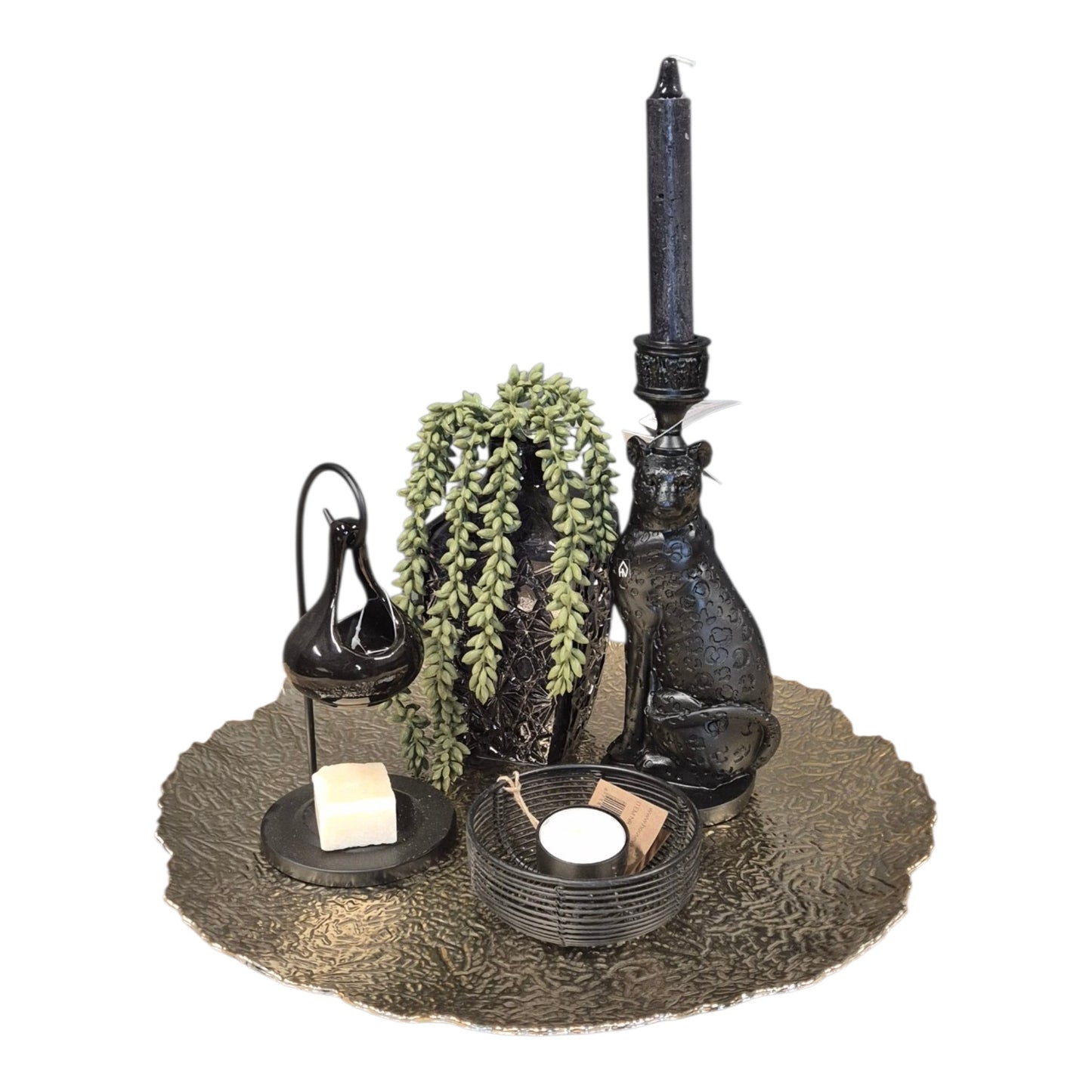 Complete woonaccessoires set luxury panter