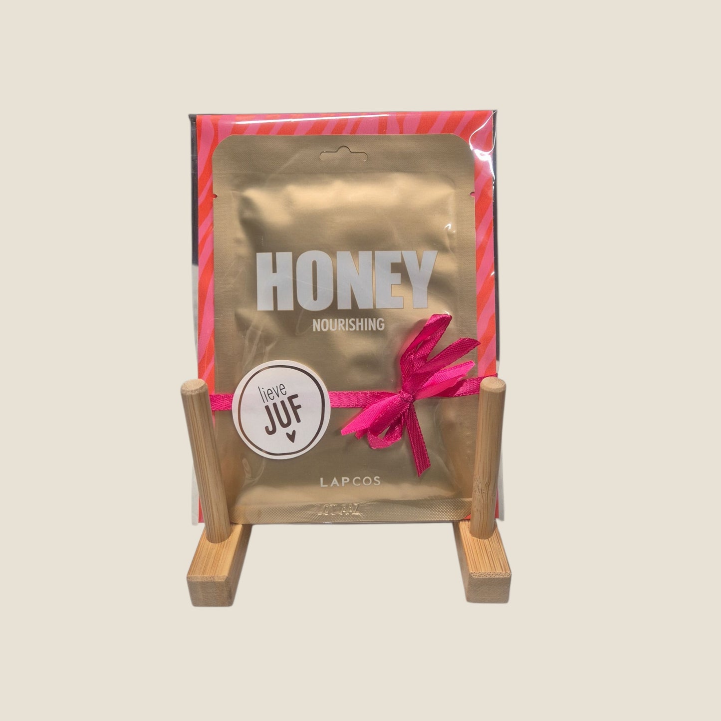 Juf cadeau gezichtsmasker