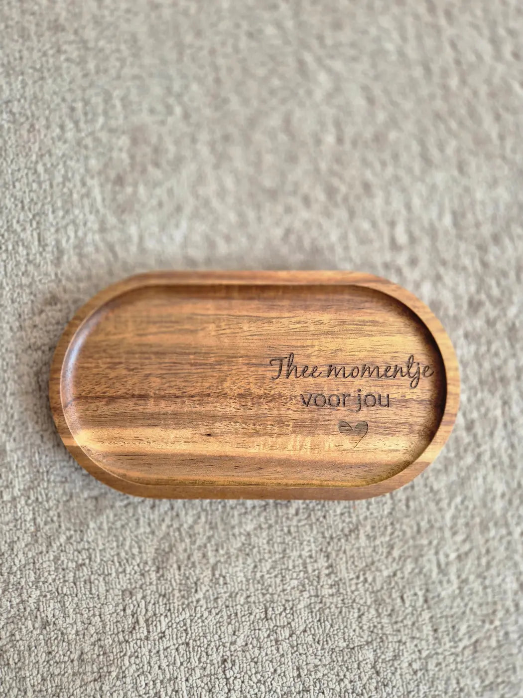 Thee Serveerplankje ‘Thee momentje voor jou’