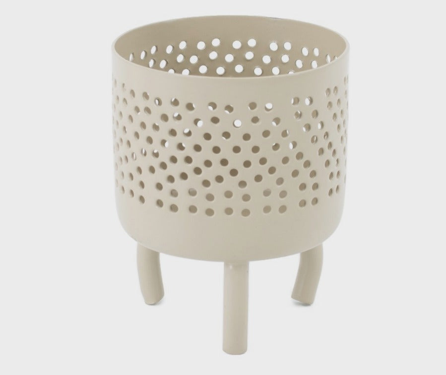 Metalen waxinelicht Sand | KY