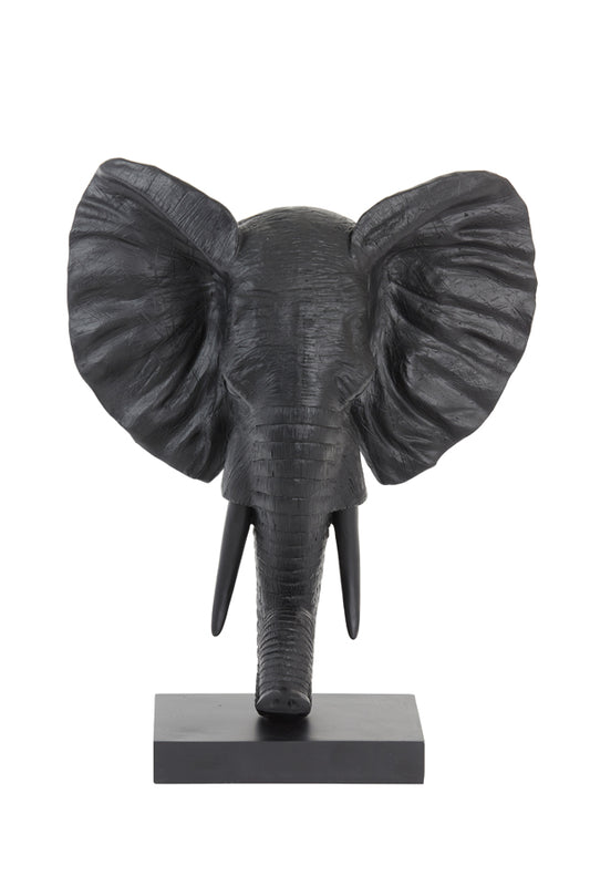 zwarte olifant ornament