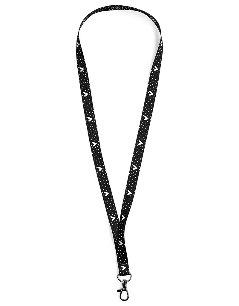 Keycord hartjes patroon | Zoedt - woongeluk4you