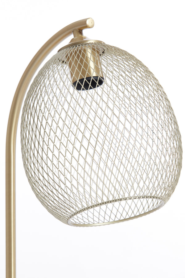 Luxe Tafellamp MOROC Goud 20x50 cm - Light & Living, voegt een vleugje glamour toe aan je interieur.