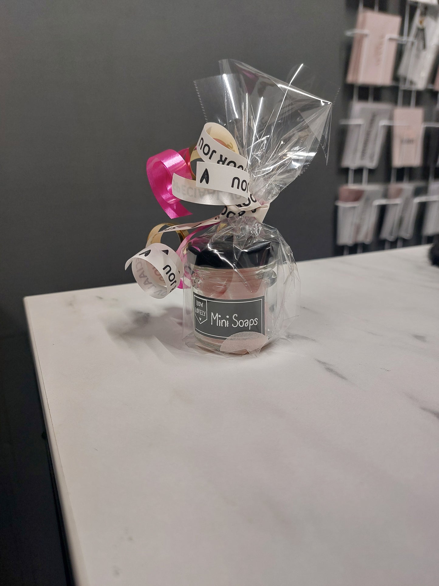 Mini Soap hartjes Roze | Lovely