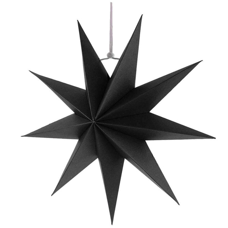 Kerstster 40 cm | zwart