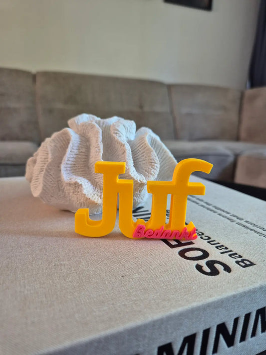 Juf cadeau, juf bedankt 3d wordpop