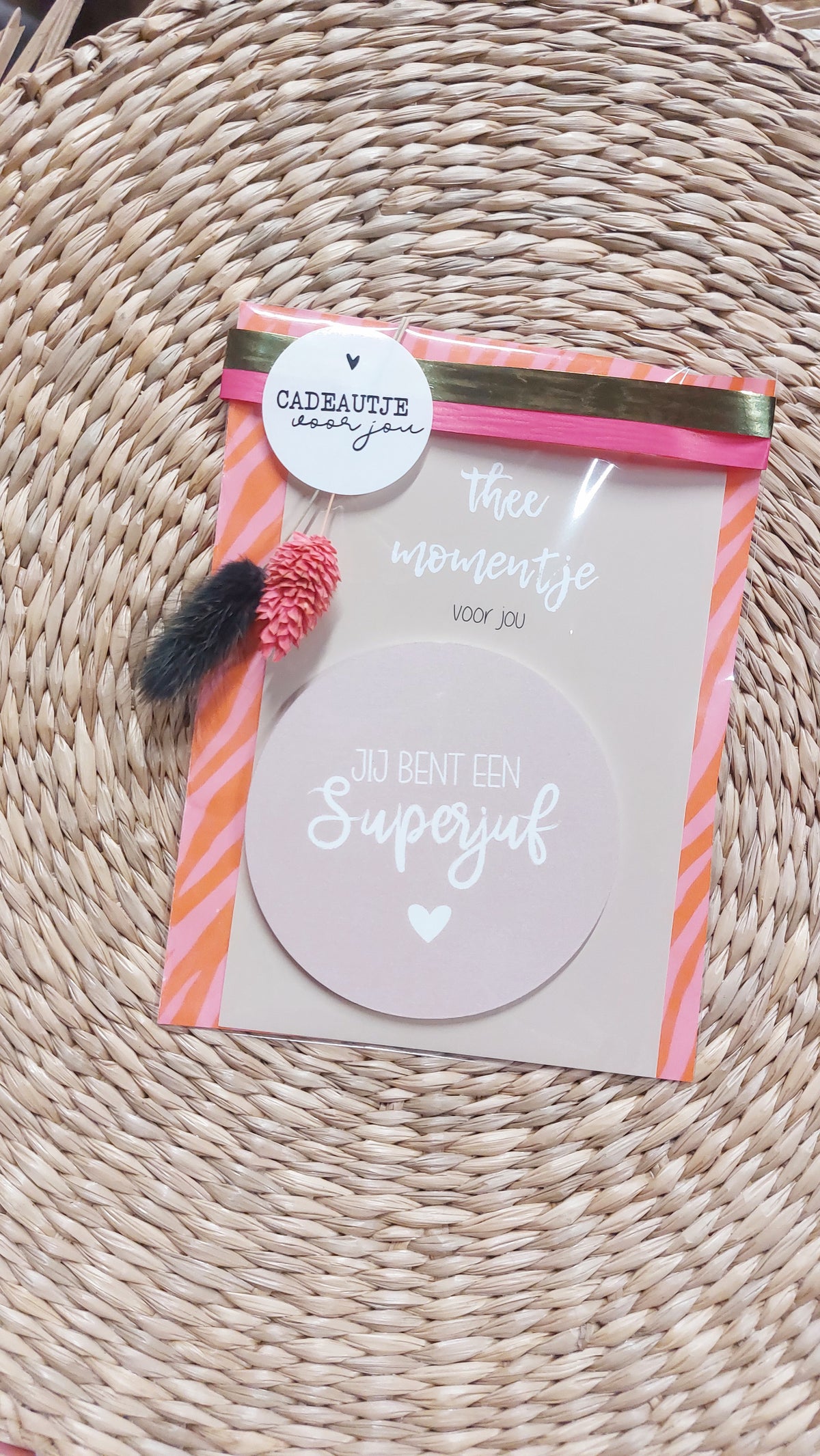 Cadeau juf en meester