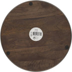 Dienblad / Serveerplank Artisan Rond Bruin Mangohout - Ø 37 cm