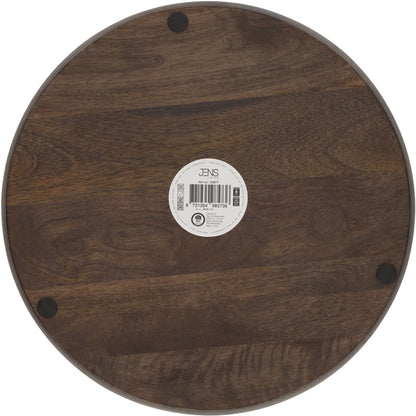 Dienblad / Serveerplank Artisan Rond Bruin Mangohout - Ø 37 cm