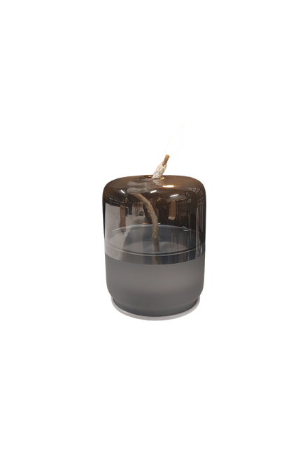 Led Olielamp smoke grey M | Mansion