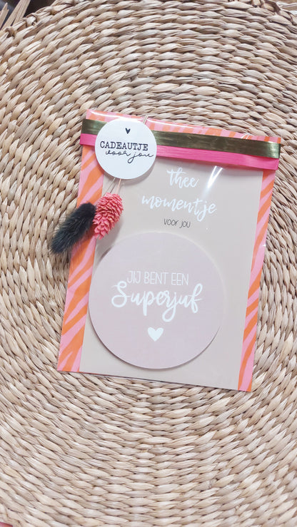 Juf cadeau, betaalbare cadeautjes voor de juf. 