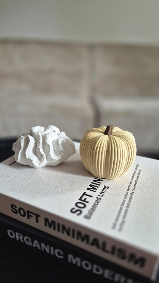 Decoratie pompoen 3d geprint in eigen kleur