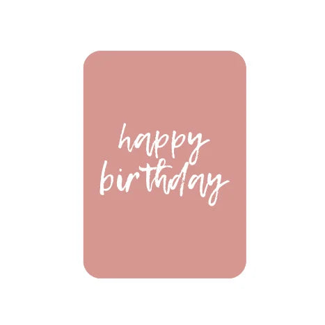 Wenskaart Happy Birthday | Labelgeluk