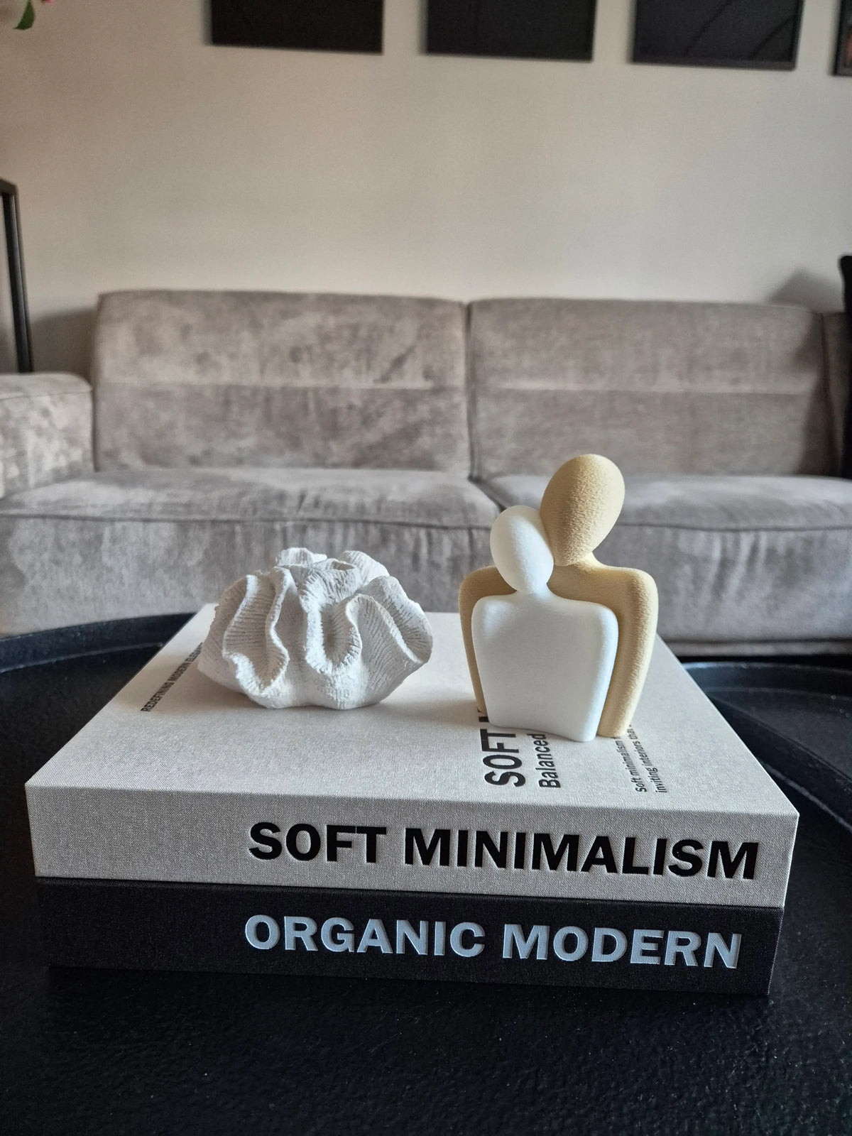 3d geprint koppel wit-beige sfeerbeeld