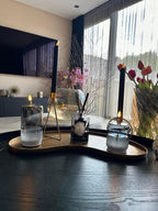 Led Olielamp smoke Grey L | Mansion