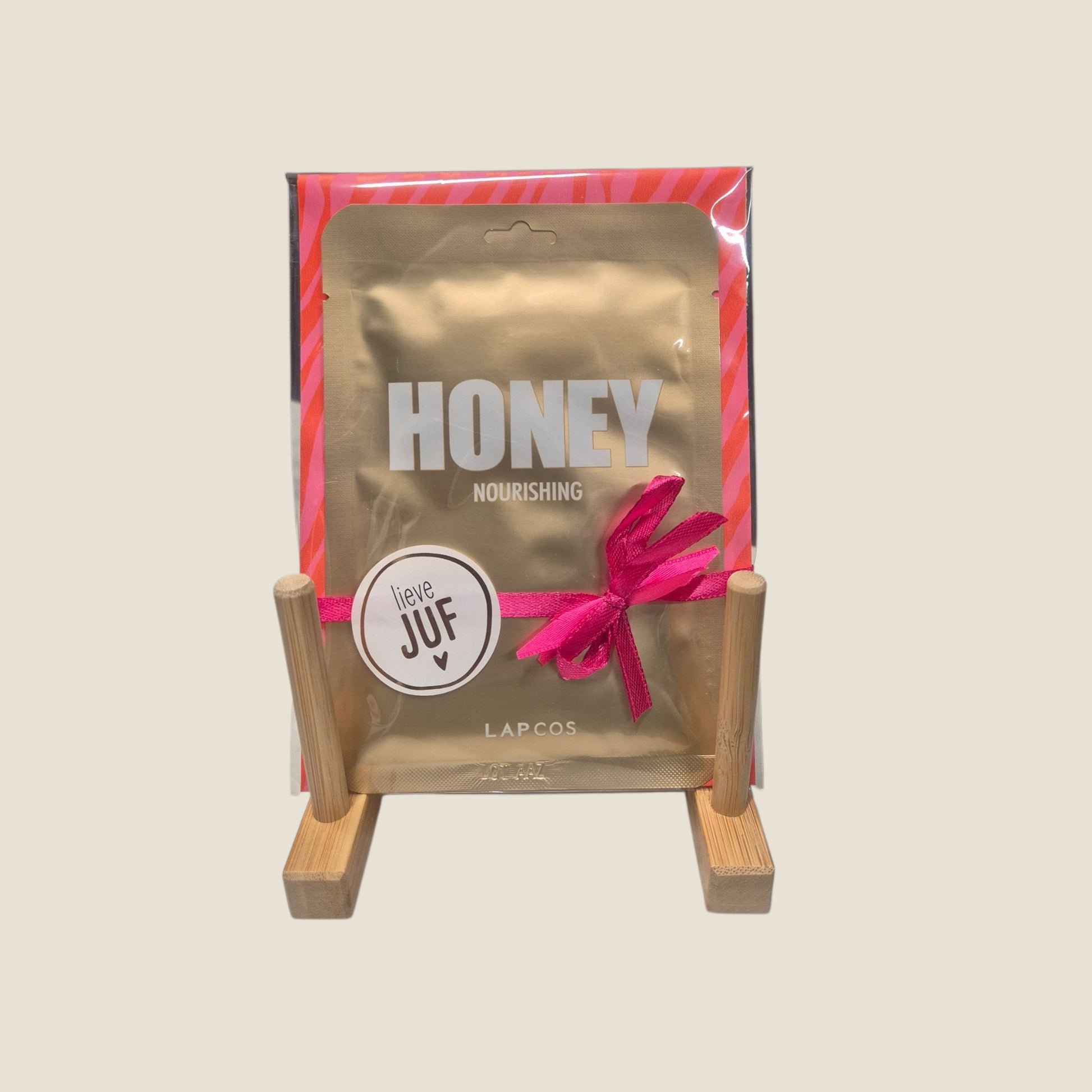 Juf cadeau gezichtsmasker 