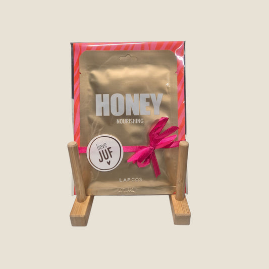 Juf cadeau gezichtsmasker 