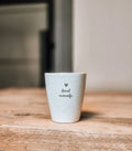 Gepersonaliseerde mok geniet momentje keramiek cadeau ontspanning