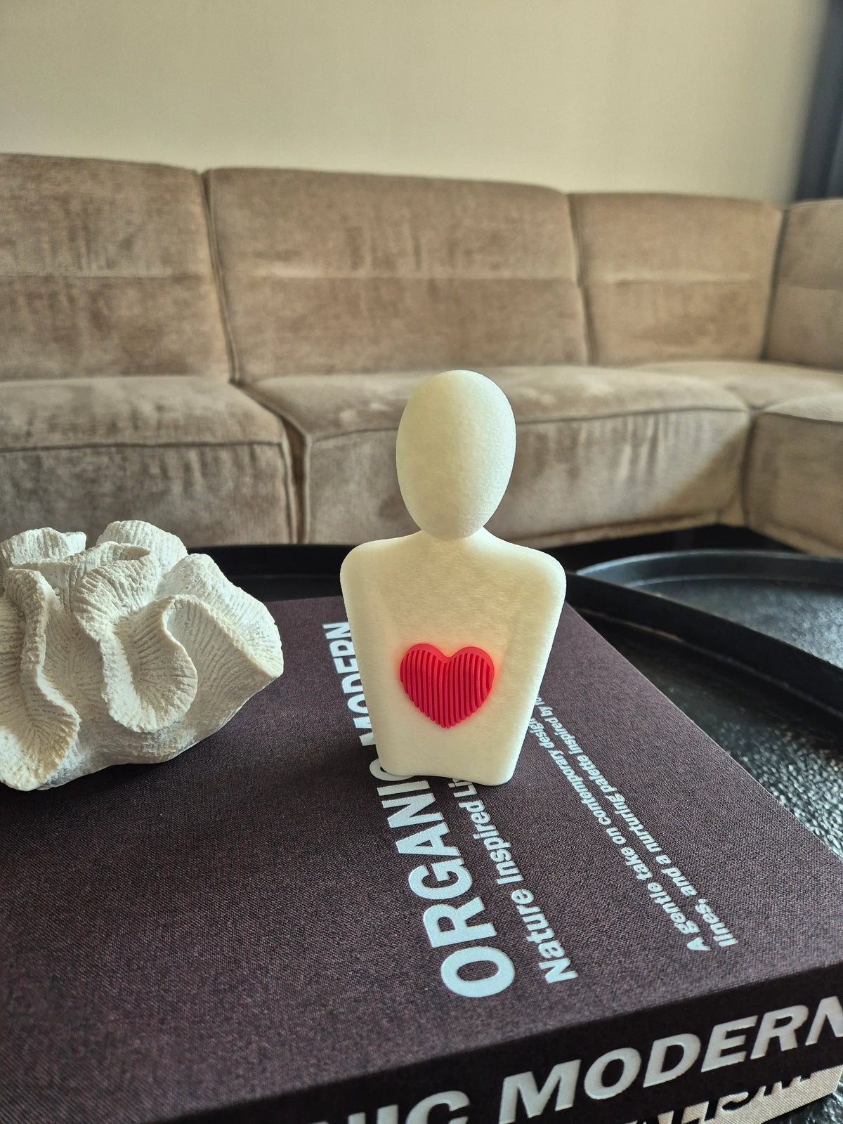 Persoon met hart 3D | Kies je eigen kleur productfoto