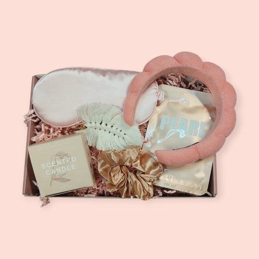 Roze Verwenmoment Cadeaubox | Woongeluk4you