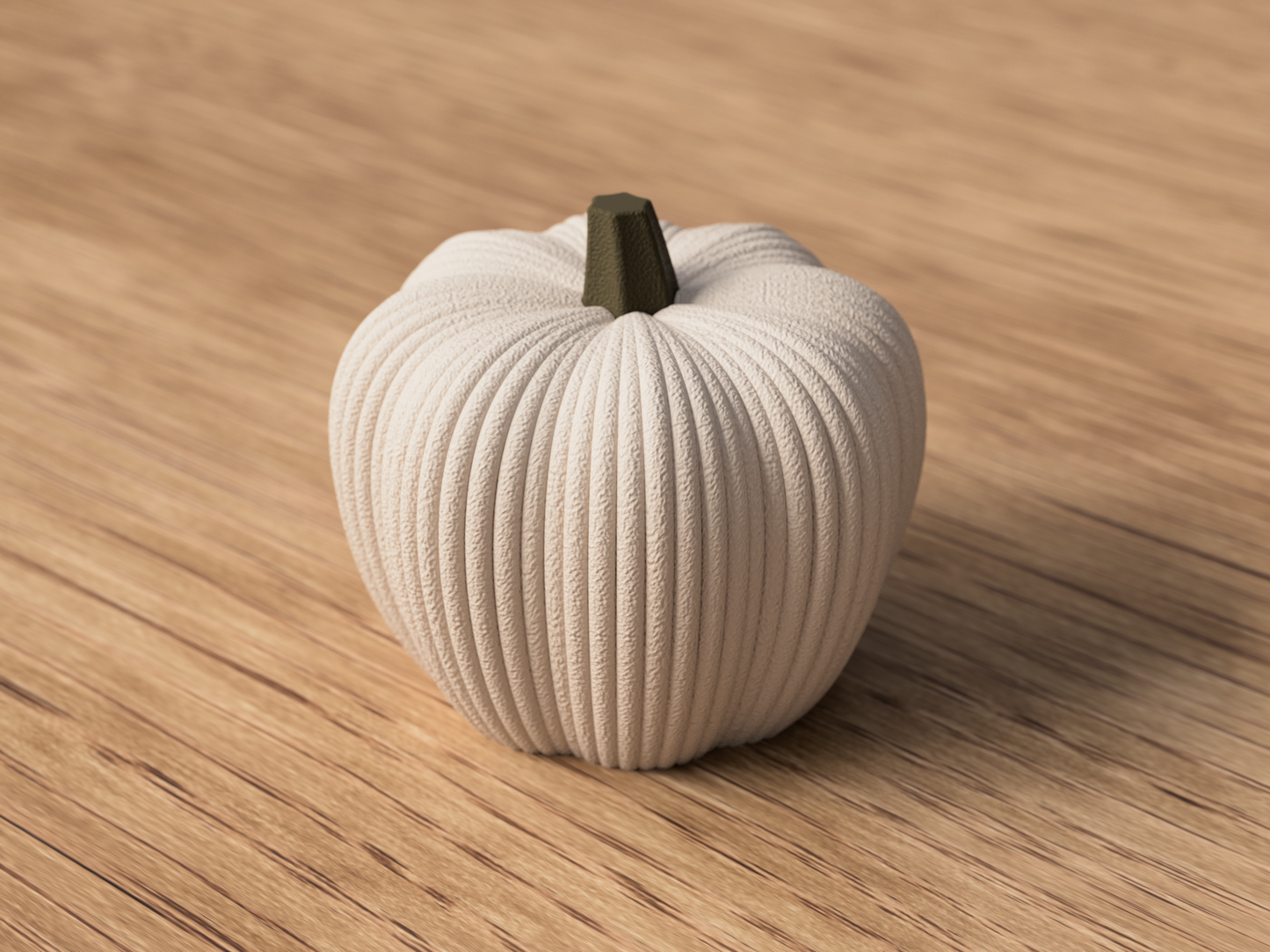 Decoratie pompoen groot | 3D kies je eigen kleur