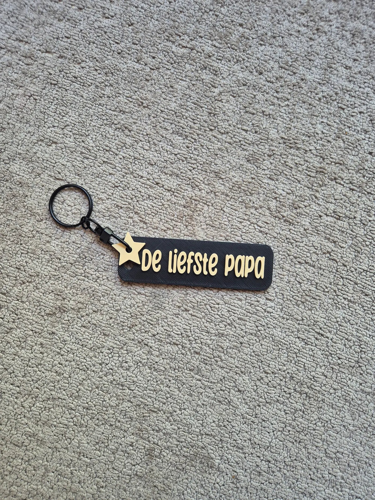 Sleutelhanger de liefste papa 