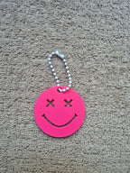 Smiley X sleutelhanger