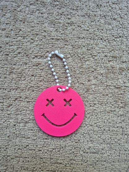Smiley X sleutelhanger