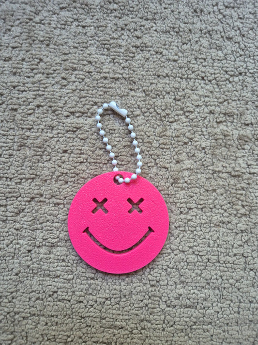 Smiley X sleutelhanger