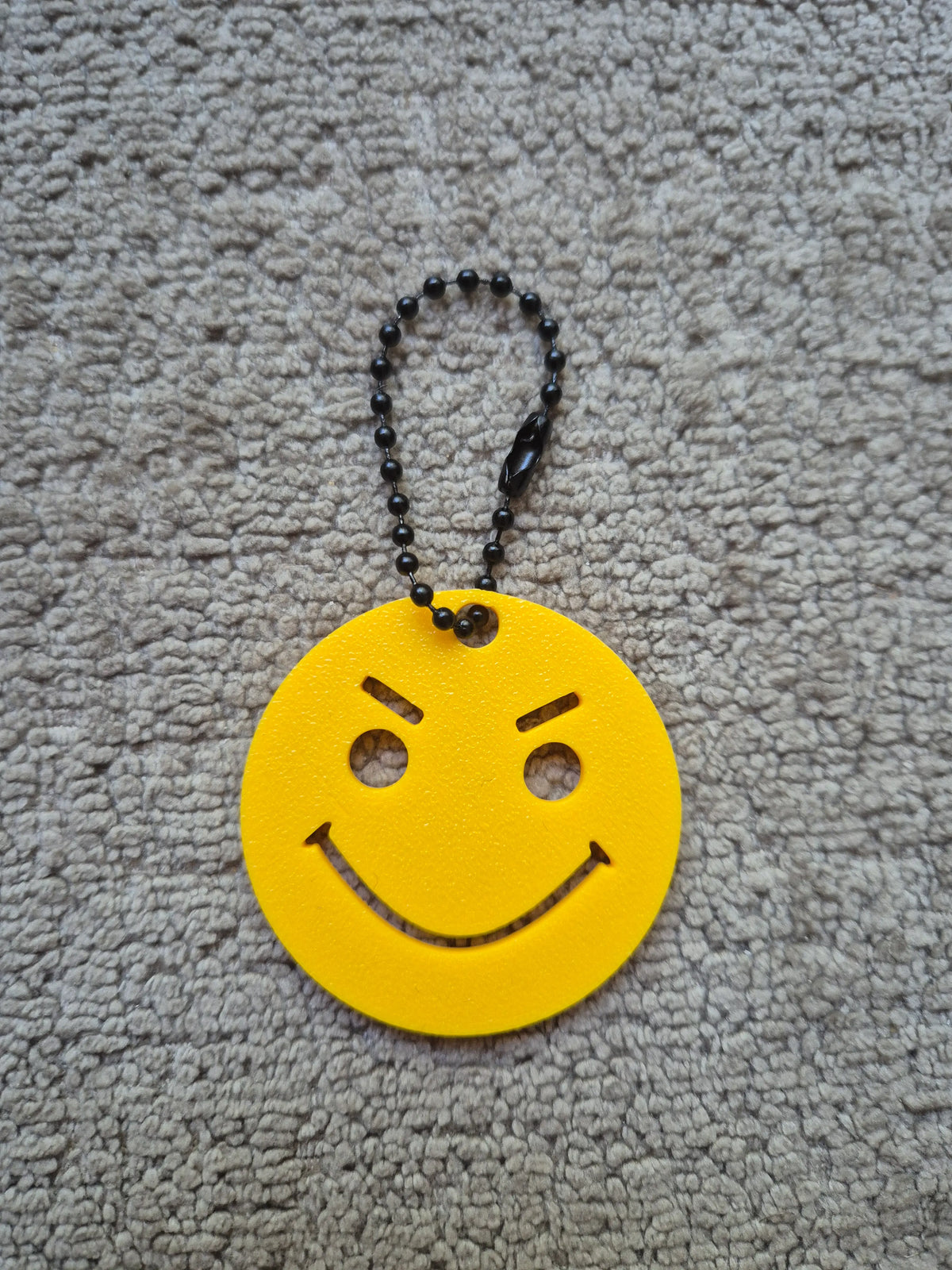 Smiley cheeky sleutelhanger