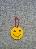 Smiley funny sleutelhanger