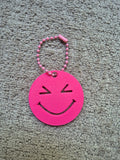 Smiley sleutelhanger fun