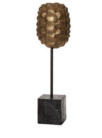 Ornament Turtle Goud/ zwart | Swiet - woongeluk4you