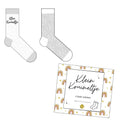 babysokjes in cadeau verpakking klein kruimeltje