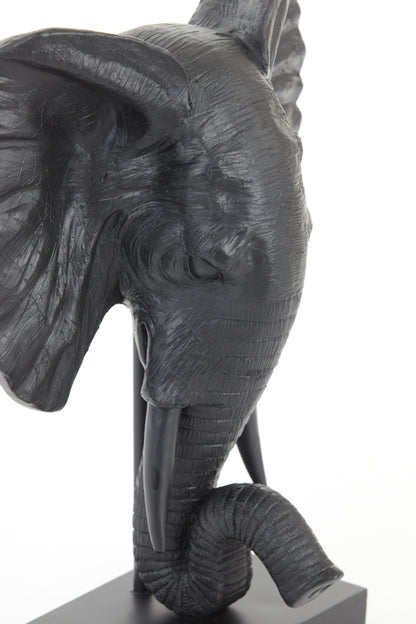 zwarte olifant ornament