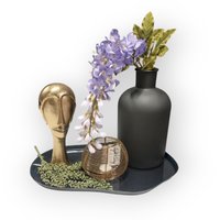 Woondecoratie set purple luxury - 6-delig | Woongeluk4you