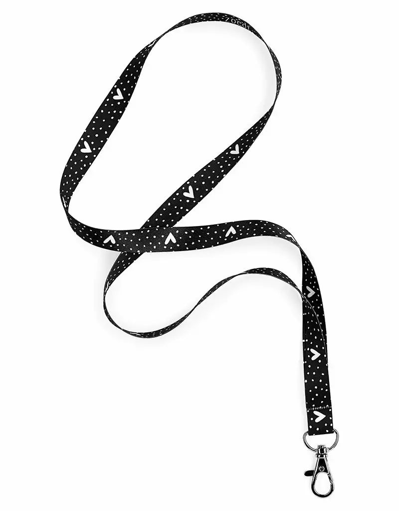 Keycord hartjes patroon | Zoedt - woongeluk4you