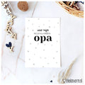 Kaart Liefste Opa | Miekinvorm - woongeluk4you